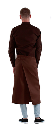 Клён Рубашка мужская коричневая (Рост 175 размер 44), набор из 5 штук - фото №2