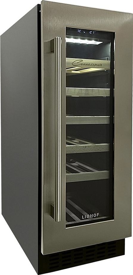Connoisseur CX-19, встраиваемый, серебристая дверь