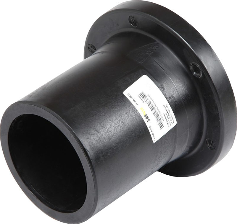 для труб ПНД бурт под фланец длинный PN16 SDR11 PE100 D140