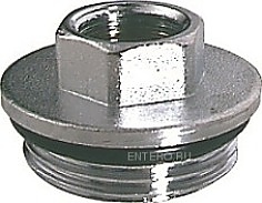 FK 4200 134, 1" НР - 3/4" ВР, хром