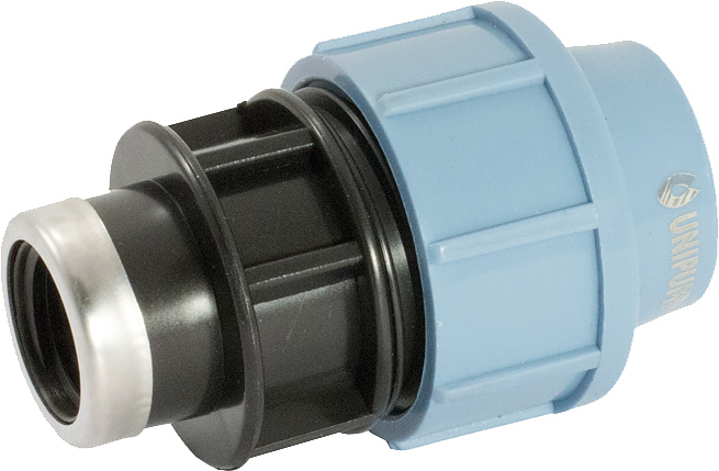 UNIPUMP для труб ПНД переход на внутреннюю резьбу D32x3/4"