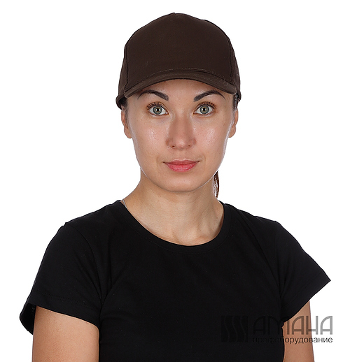 Клён Бейсболка для официанта коричневая, набор из 5 штук