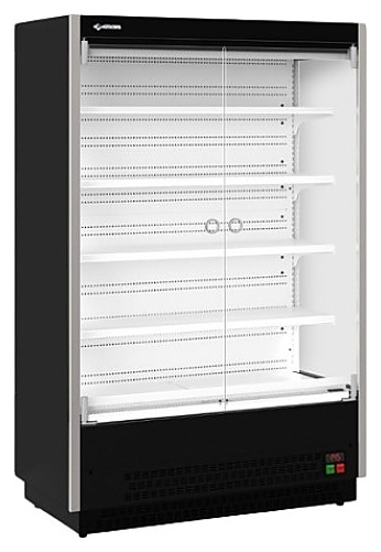 Горка холодильная CRYSPI SOLO L9 SG 1250 (без боковин, с выпаривателем) - фото №2
