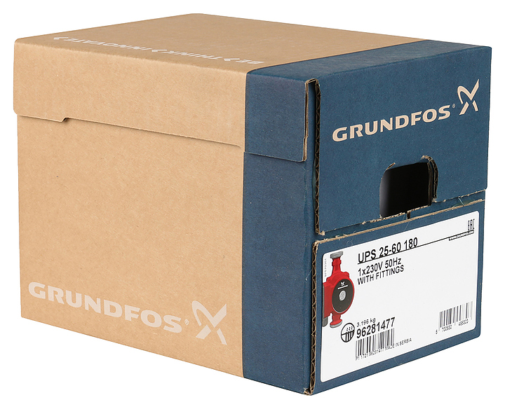 Циркуляционный насос Grundfos UPS 25-60 - фото №15
