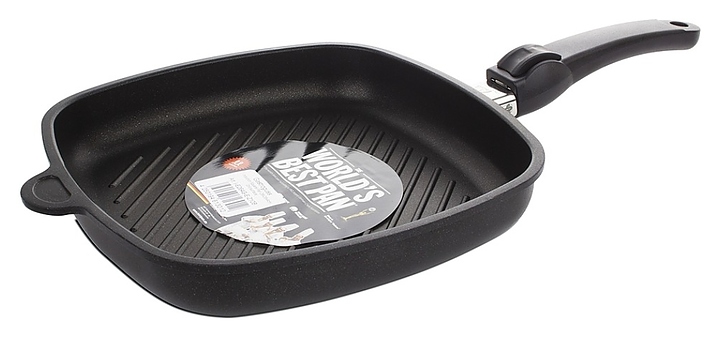 Сковорода-гриль AMT Gastroguss Square Pans I-E264G - фото №2