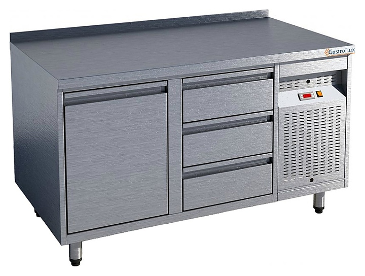 Стол холодильный Gastrolux СОБ2-136/1Д3Я/S - фото №1