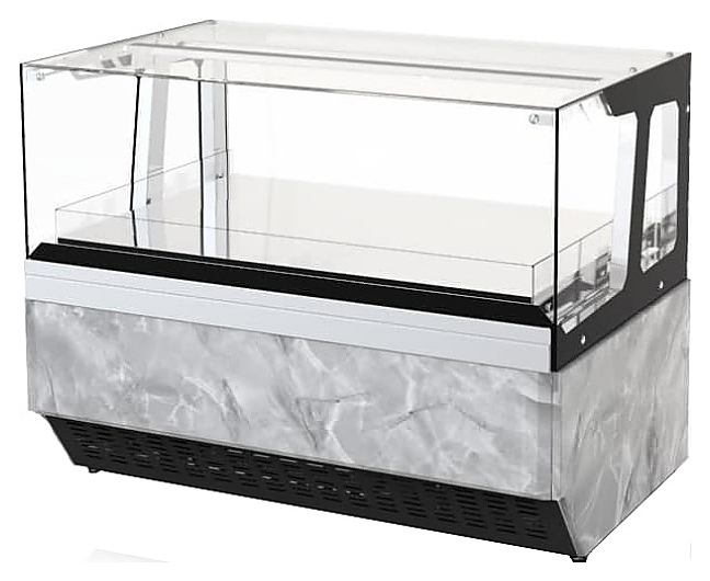 Витрина нейтральная ЧЗТО Celestium барная ювелирная XL 1430 - фото №1