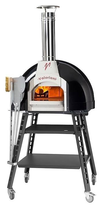 Печь для пиццы газовая Valoriani Baby 75 Gas с подставкой - фото №2