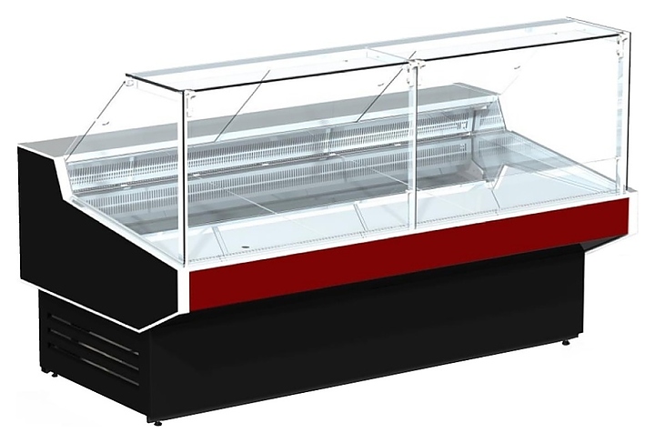 Витрина холодильная CRYSPI Magnum Quadro IC 90 Д (без фронтальной панели и боковин) угловая внутренняя - фото №1