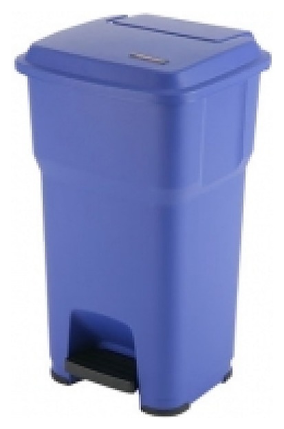 Контейнер для мусора Vileda Professional ГЕРА, 60 л, синий - фото №1