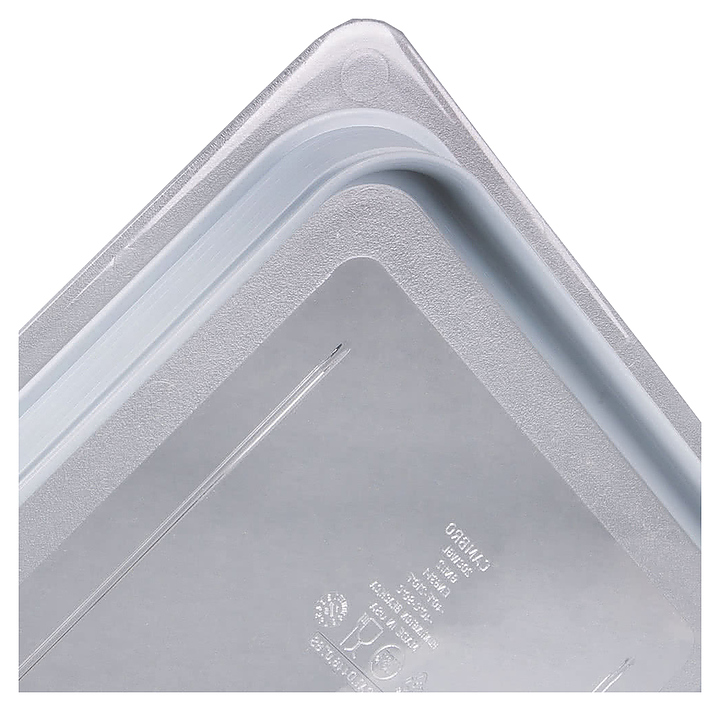Крышка для гастроемкости Cambro 20CWGL 135 GN 1/2 (325х265) поликарбонат - фото №3