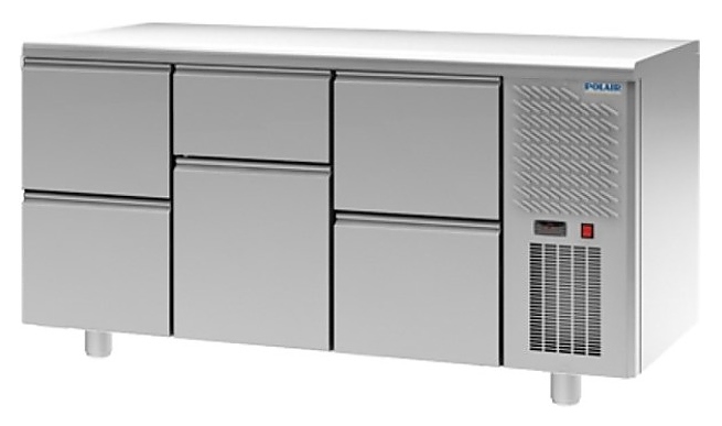 Стол холодильный POLAIR TM3-212-G без борта - фото №1