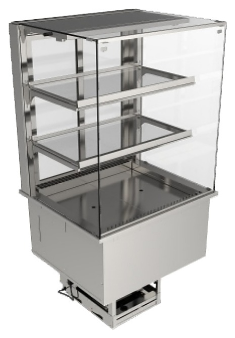 Витрина холодильная BSV-inox VRV 2G/6 - фото №1