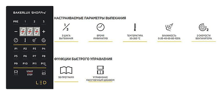 Печь конвекционная Unox XEFT-10EU-ELRV + 9V022 - фото №2