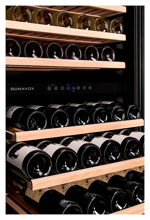 Винный шкаф Dunavox DX-94.270DBK - фото №4