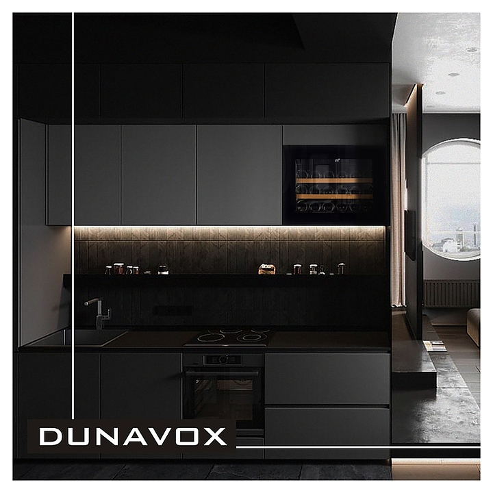 Винный шкаф Dunavox DAV-18.46B.TO - фото №2