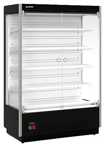 Горка холодильная CRYSPI SOLO L7 SG 2500 (без боковин, с выпаривателем) - фото №2