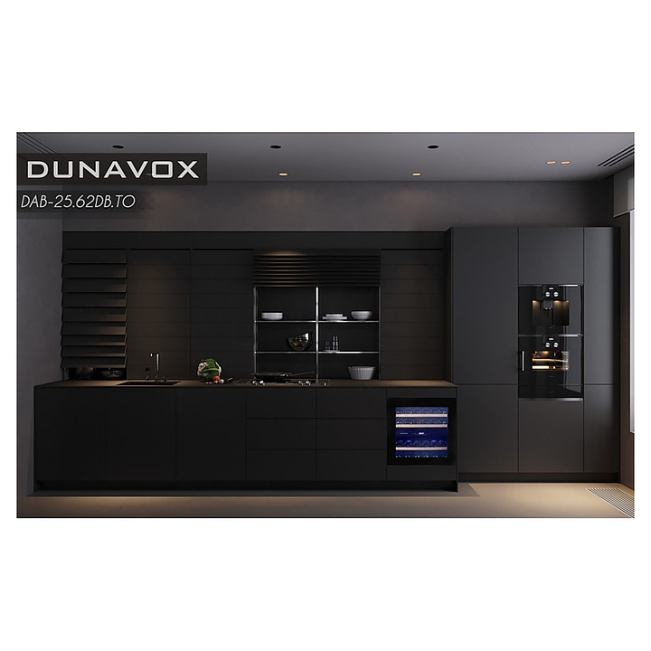 Винный шкаф Dunavox DAB-25.62DB.TO - фото №2