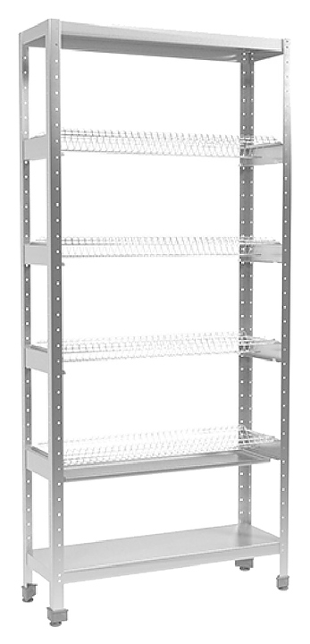 Стеллаж кухонный Пищевые Технологии СКК-1360х560х1850-1870 - фото №1