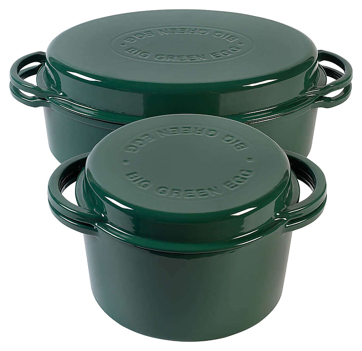 Духовка голландская Big Green Egg 117045 - фото №1