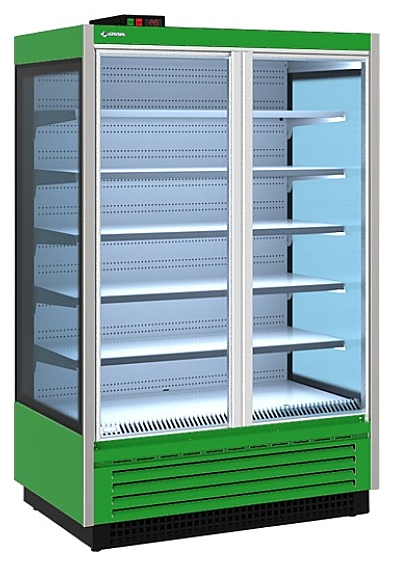 Горка холодильная CRYSPI SOLO D 2500 LED (без боковин, с выпаривателем) - фото №2