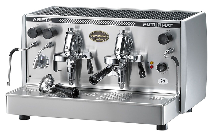 Кофемашина Quality Espresso Futurmat Custom Inox 2GR - фото №1