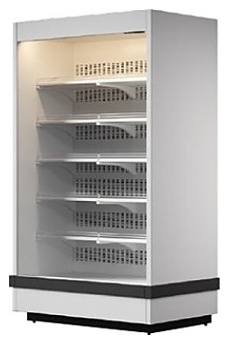 Горка холодильная ENTECO MASTER НЕМИГА П2 CUBE1 250 ВС (выносной агрегат) пристенная - фото №1