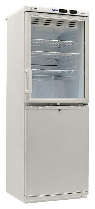 Холодильник фармацевтический POZIS ХФД-280 тонир. дверь + металл. дверь - фото №1