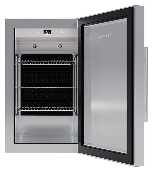 Шкаф холодильный Libhof CMB- 63 Silver - фото №4