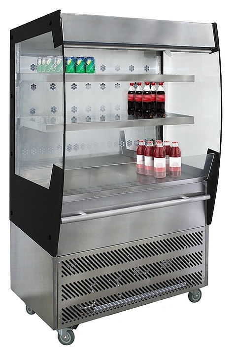Витрина холодильная Finist FRESH F2/1200, напольная - фото №1
