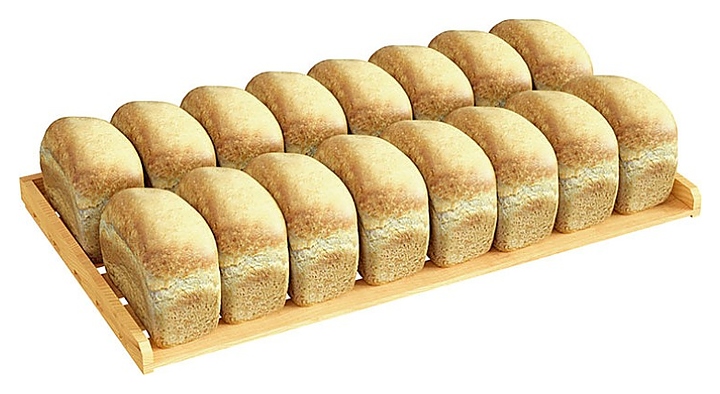 Лоток для хлеба ATESY ЛХ-740.450-02 - фото №1