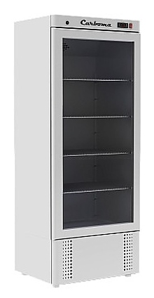 Шкаф холодильный Carboma R560 С INOX - фото №1