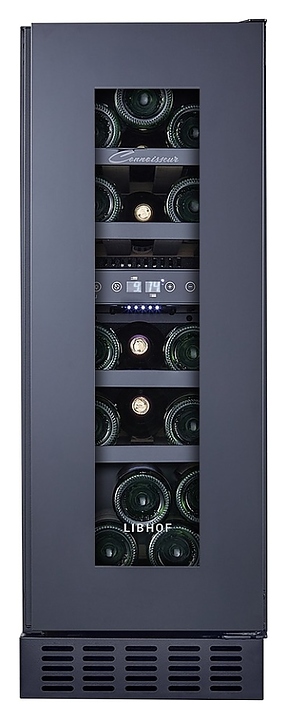 Винный шкаф Libhof Connoisseur CFD-17 black - фото №1