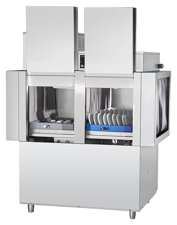 Тоннельная посудомоечная машина Abat  МПТ-1700-01 левая - фото №2