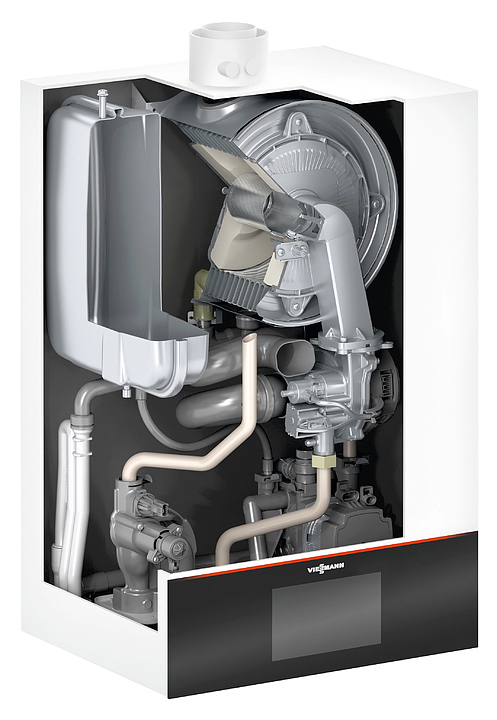 Настенный газовый котел VIESSMANN Vitodens-W B2HB 19 kW с автоматикой Vitotronic 200 - фото №3