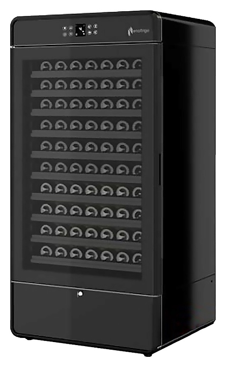 Винный шкаф Enofrigo I.AM H1600 M1V1NN+GA8901/011 (вент./рамка черная) - фото №1