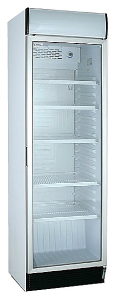Шкаф холодильный CRYSTAL CR400 ECONOMY прямое стекло - фото №1