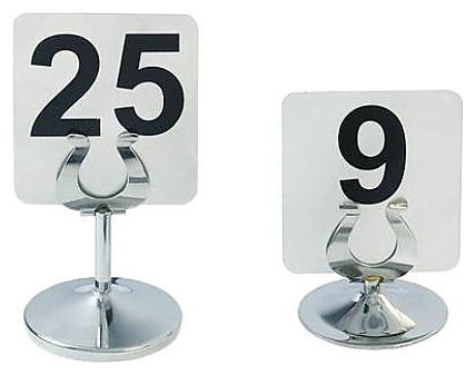 Набор номеров для стола MACO SN2650 - фото №2