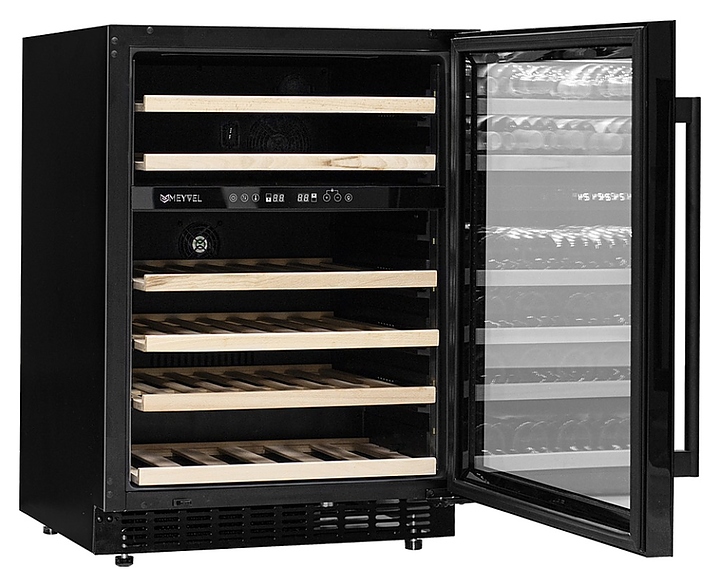 Винный холодильник (шкаф) компрессорный MEYVEL MV46PRO-KBT2 MEYVEL - фото №3