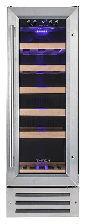 Винный шкаф Temptech Premium WPQ30SCS нерж. сталь - фото №1