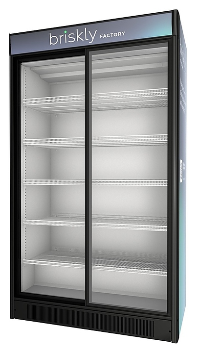 Шкаф холодильный Briskly R DOUBLE 10 Slide AD - фото №1