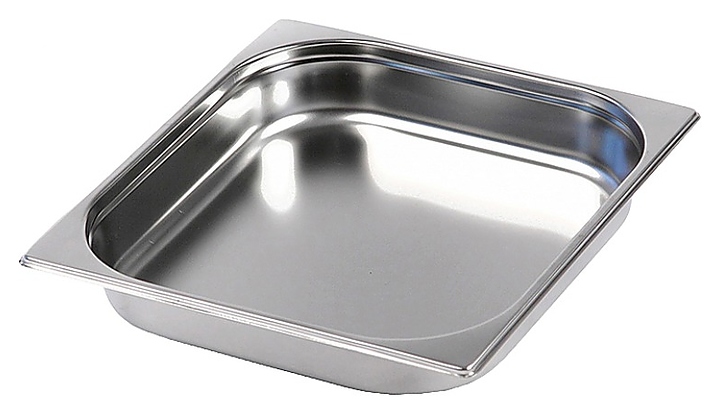 Гастроемкость Kitchen Muse 823-40 GN2/3-40 (354х325х40) нерж. - фото №1