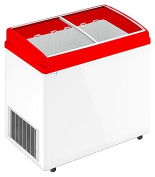 Ларь морозильный Frostor F 300 E красный - фото №1
