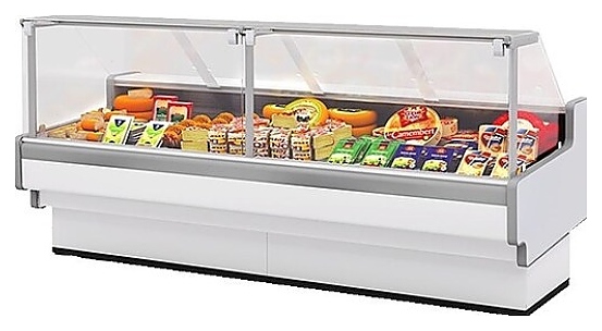 Витрина холодильная Brandford Aurora Slim SQ 125 - фото №1