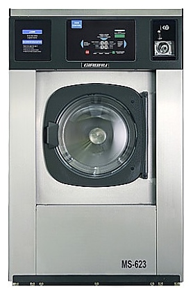 Низкоскоростная стиральная машина Girbau MS-623 (пар, Logi Pro) - фото №1