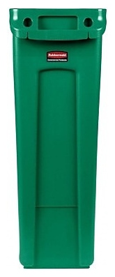 Контейнер для мусора Rubbermaid FG354007GRN зеленый - фото №3