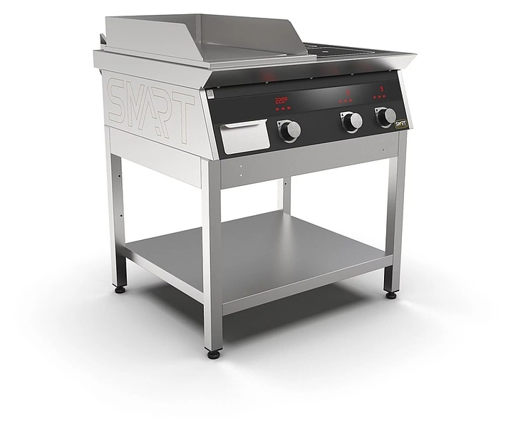Плита индукционная комбинированная SMART INDUCTION K94-5PKB (с грилем) - фото №2
