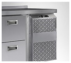 Стол холодильный Finist СХСо-1100-700, среднетемпературный, с боковым расположением агрегата - фото №5
