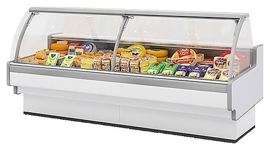 Витрина холодильная Brandford Aurora Slim 250 - фото №1