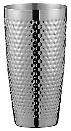 Стакан для шейкера «Бостон» ProBar SK15-617-HAMMER, 0,7 л., стальной, рифленый - фото №1